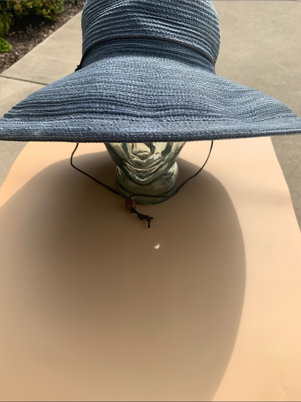Scala Wide-Brim Sun Hat - BlueO/S beach resort, gardening
